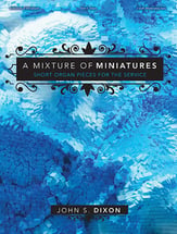 A Mixture of Miniatures Organ sheet music cover